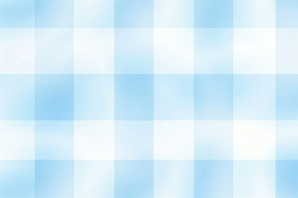 Light blue gingham pattern backgrounds tablecloth.