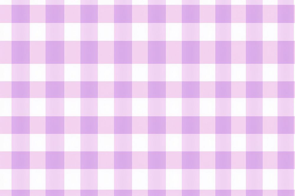 Light lavender gingham pattern backgrounds tablecloth.