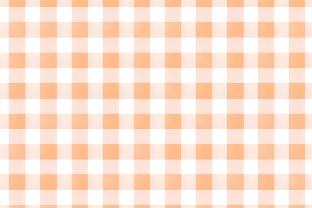 Light orange gingham backgrounds tablecloth pattern.