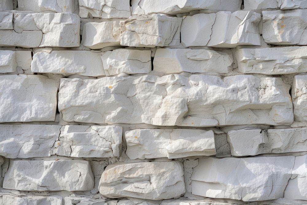 White rock wall texture architecture backgrounds repetition.