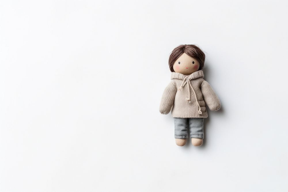 Doll coat cute toy.