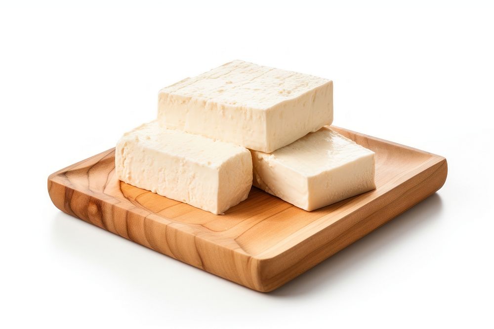Tofu cheese food wood.