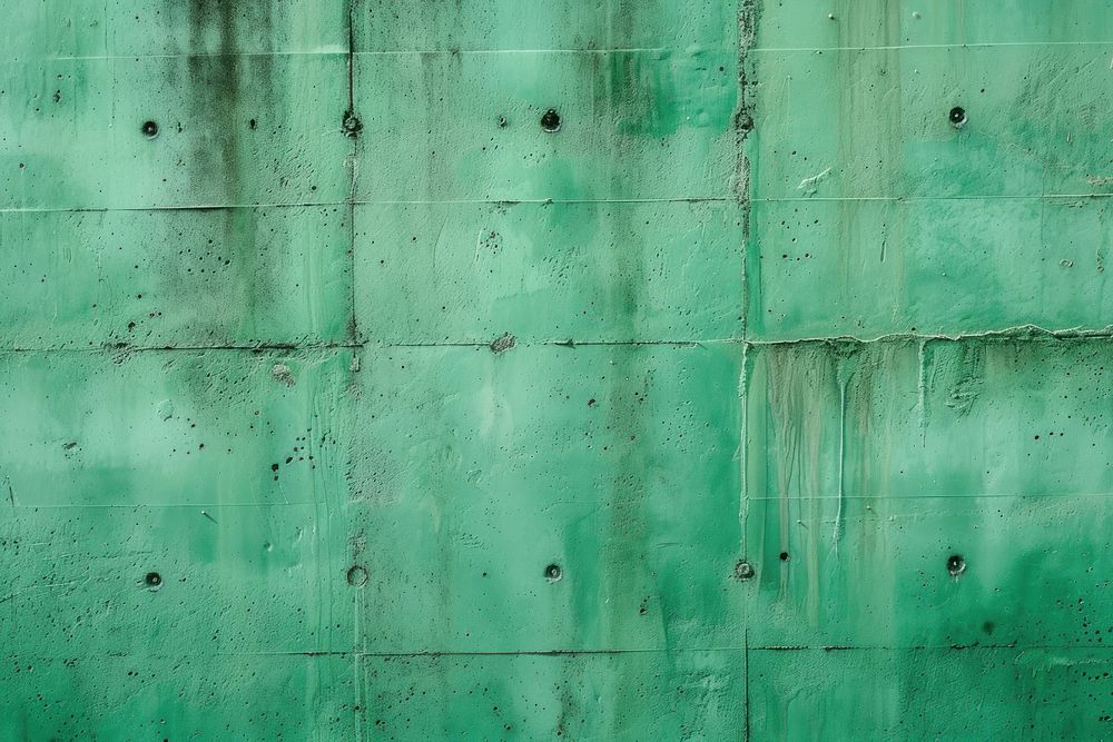 Green concrete wall architecture backgrounds protection.