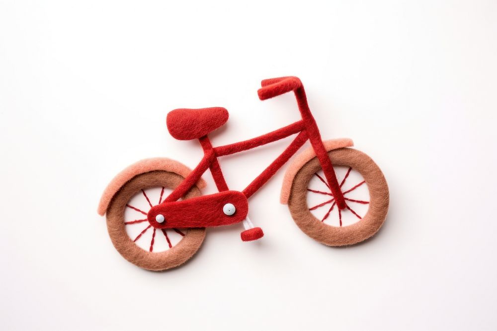 Kid ride bycicle vehicle bicycle white background.