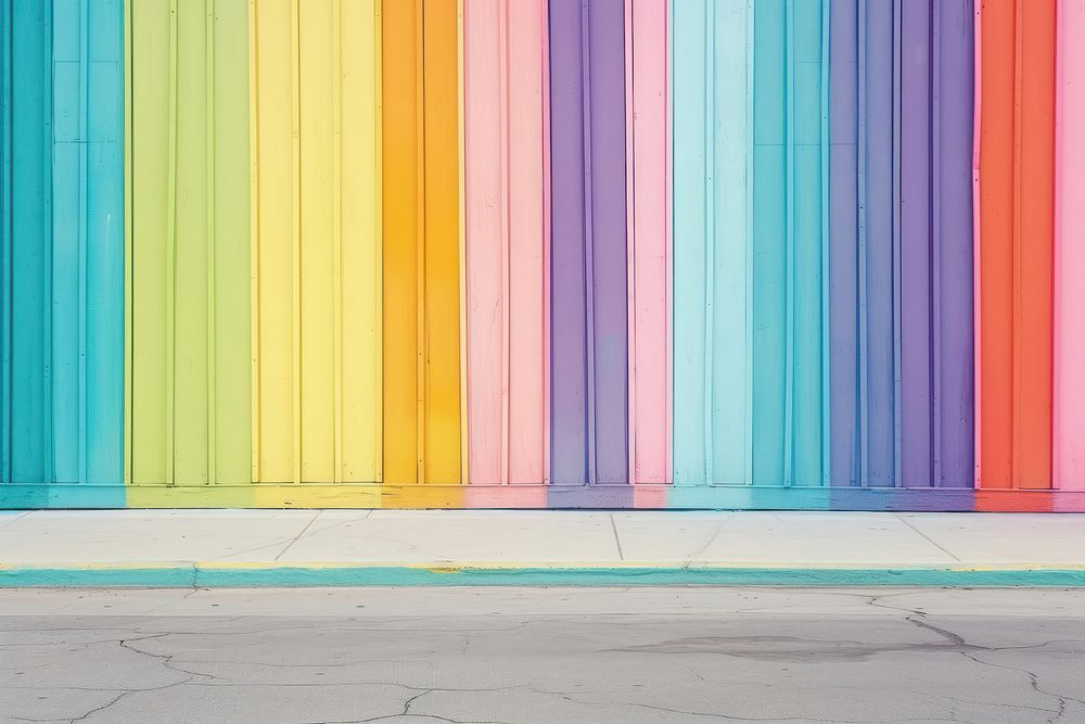 Rainbow architecture backgrounds outdoors.