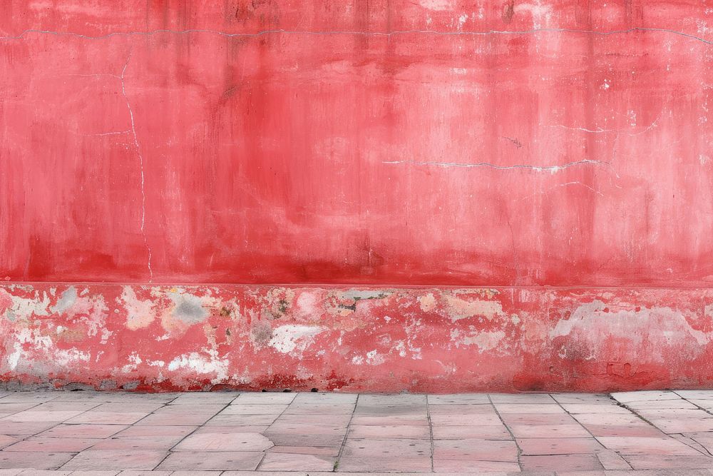 Red concrete wall architecture backgrounds building.
