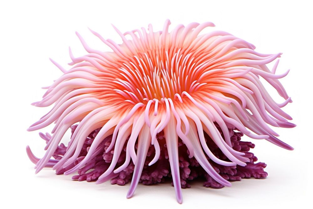 Sea anemone nature flower plant.
