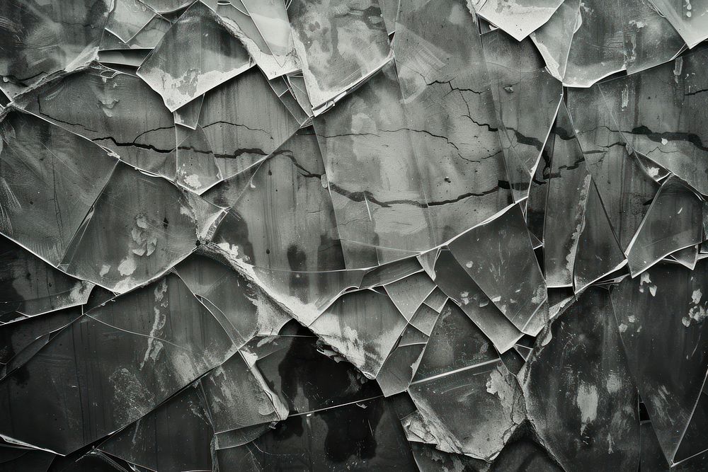 Shattered glass texture wall backgrounds architecture.