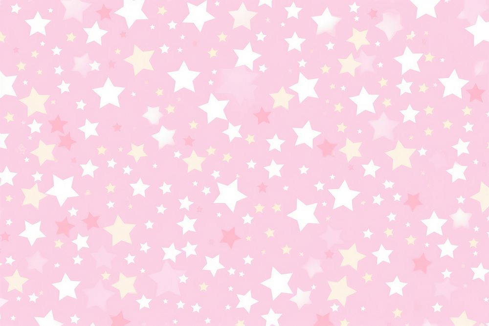 Pink and white pattern star backgrounds.