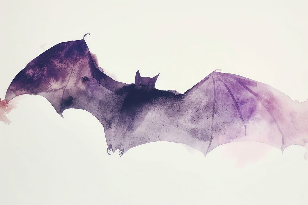 Bat halloween animal creativity silhouette.