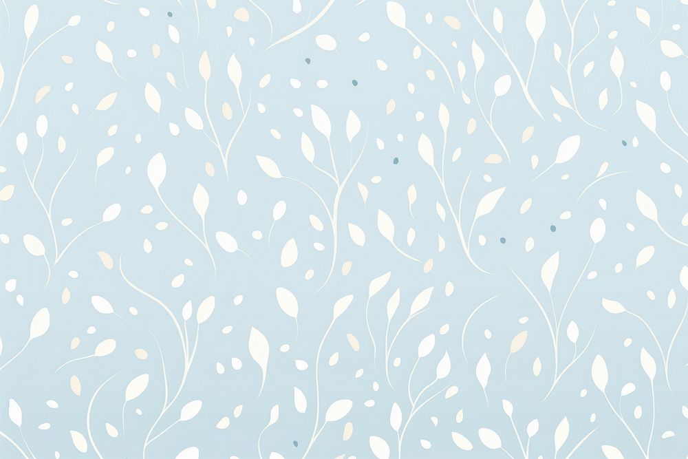 Blue and ivory terrazzo pattern backgrounds snowflake.