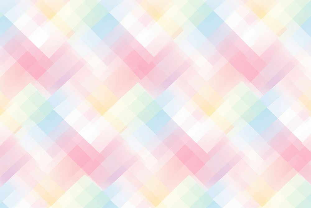 Soft rainbow gingham pattern backgrounds creativity.