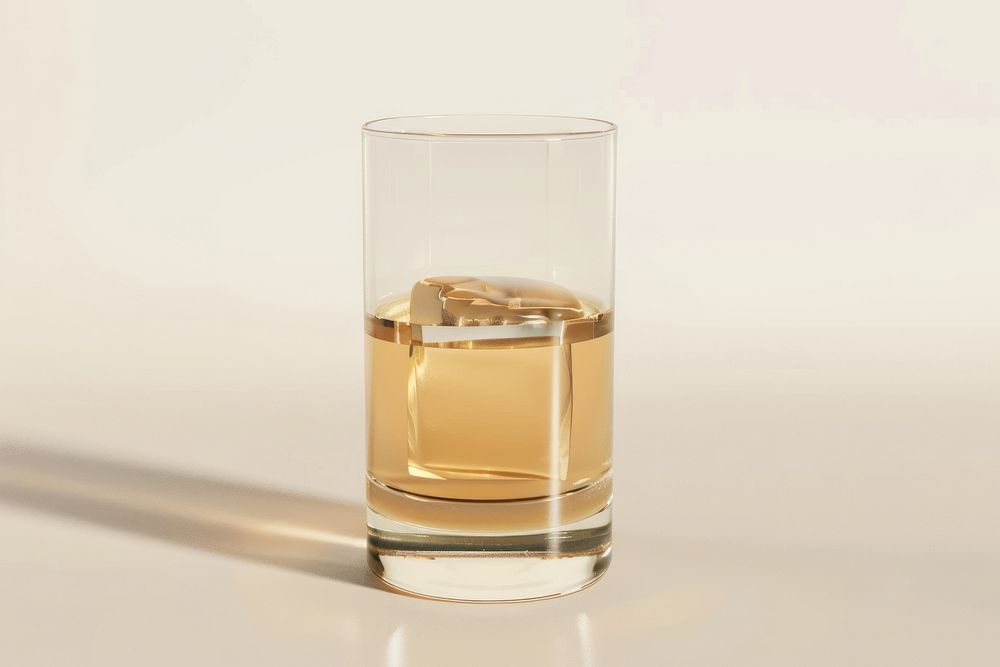Drink glass drink transparent.