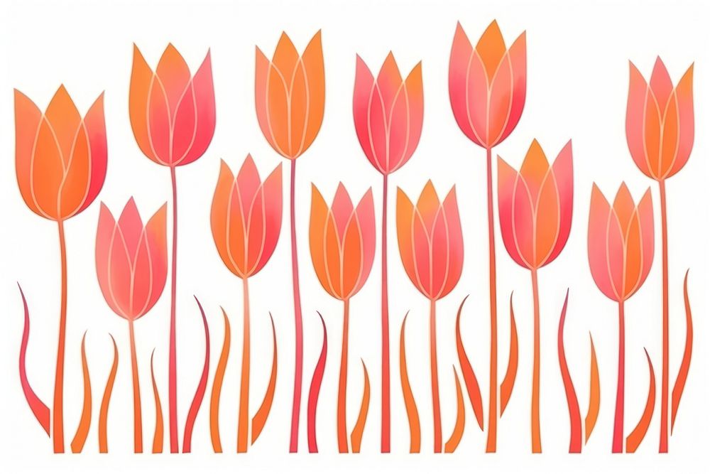 Tulips outdoors flower petal.