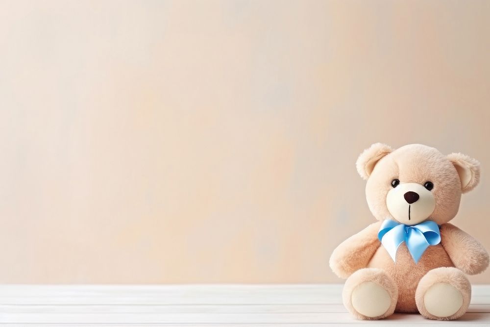 Teddy Bear bear blue toy.