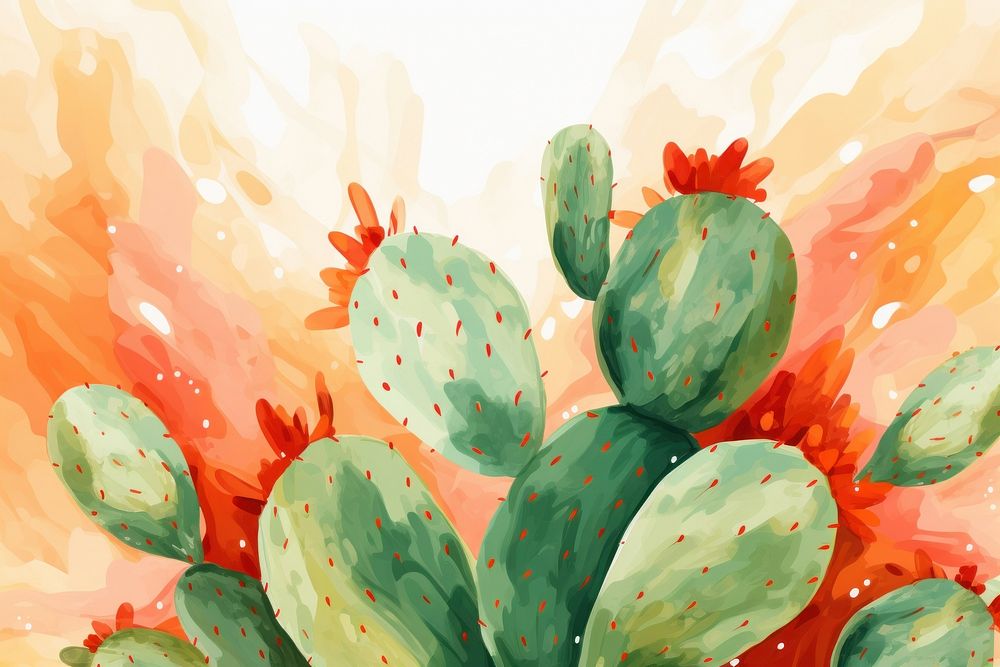 Cactus backgrounds plant creativity.