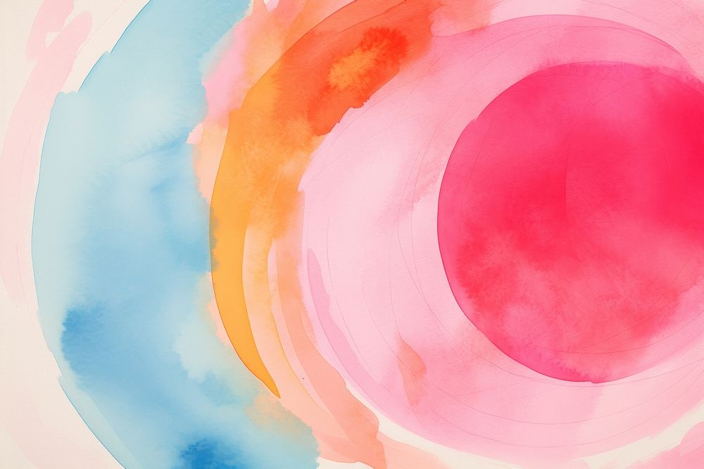 Circle shape backgrounds abstract painting.