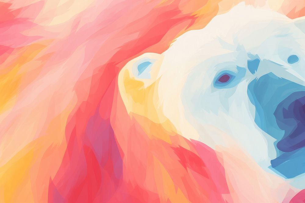 Bear backgrounds abstract painting.
