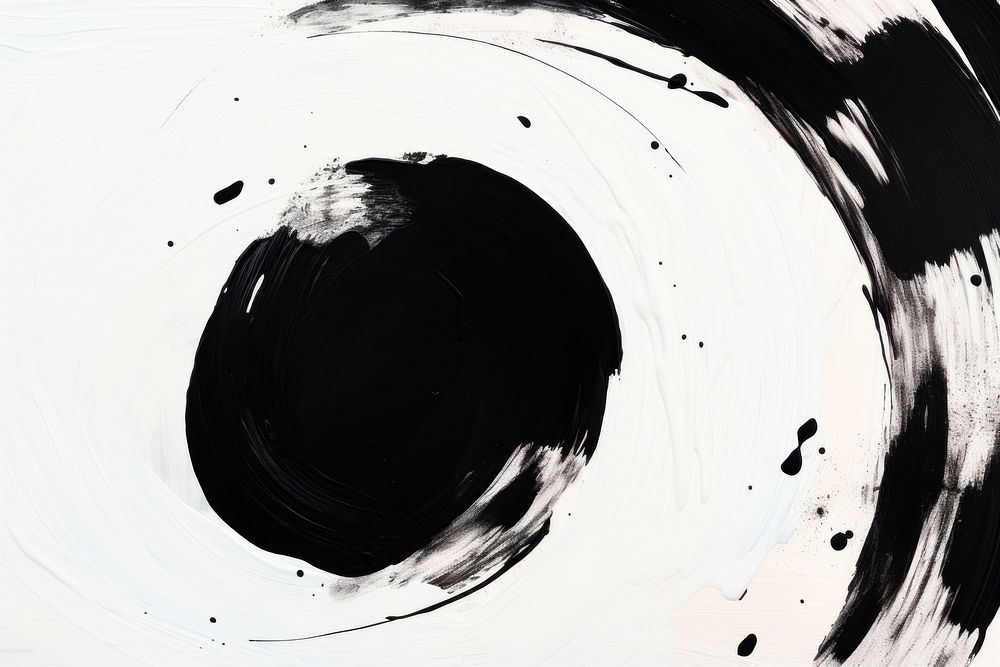 Black and white shape circle backgrounds abstract line.
