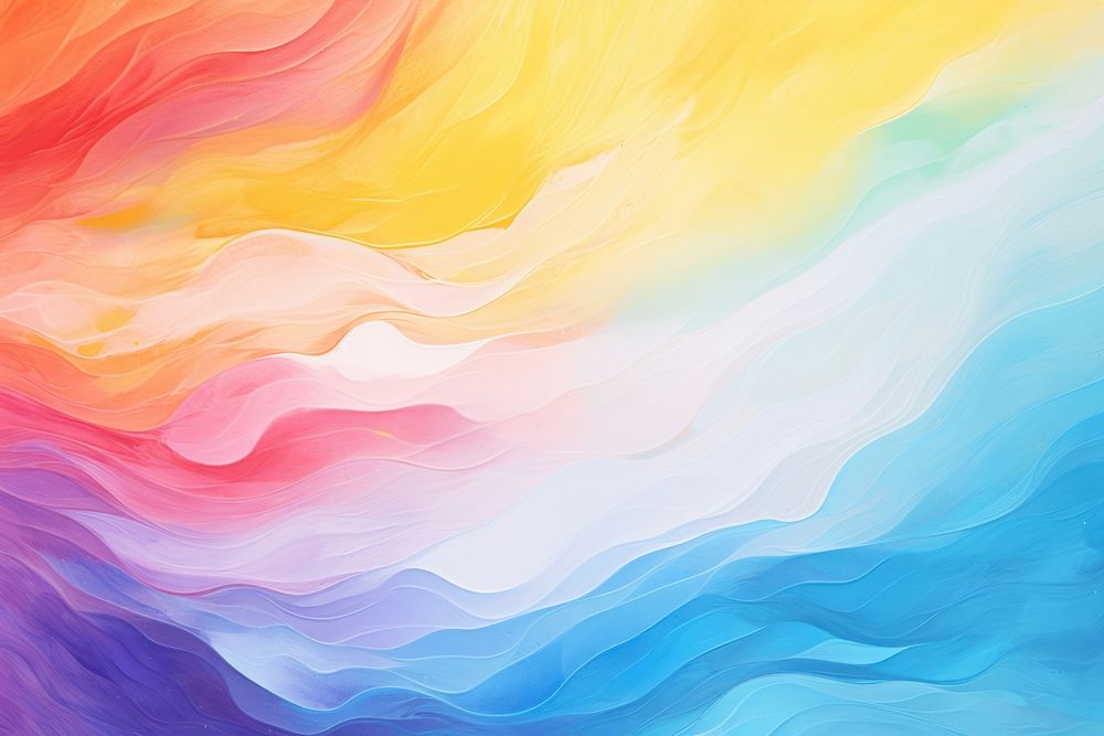 Backgrounds abstract painting rainbow.