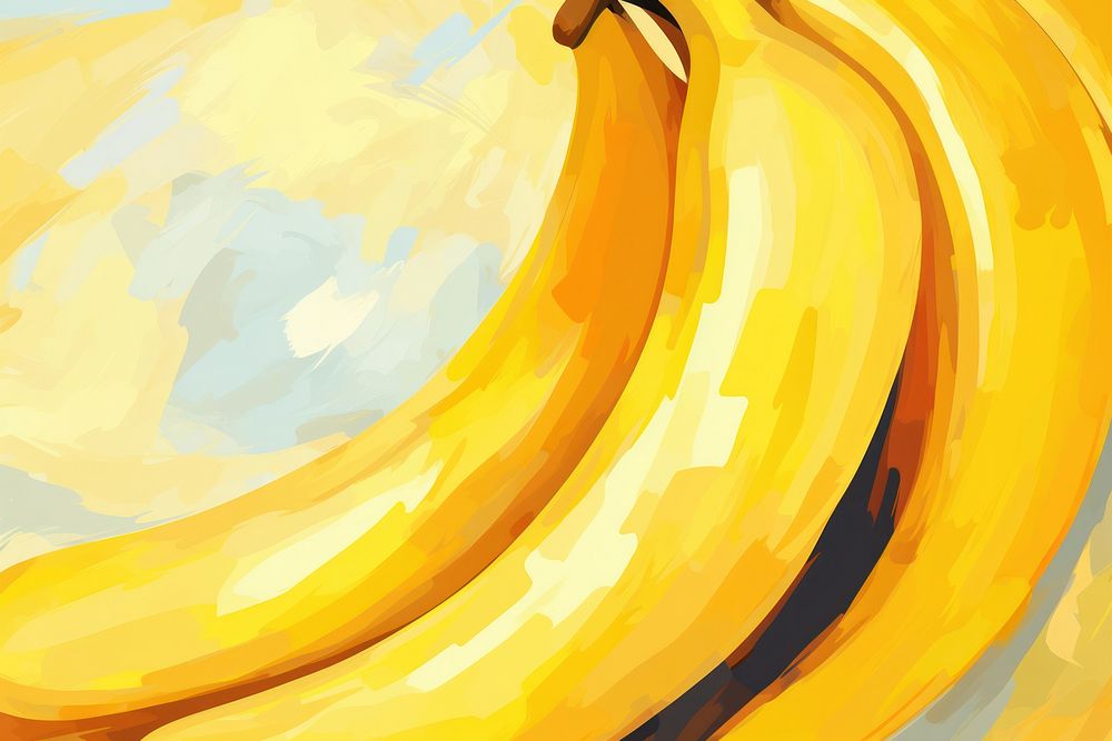 Bananas backgrounds food freshness.