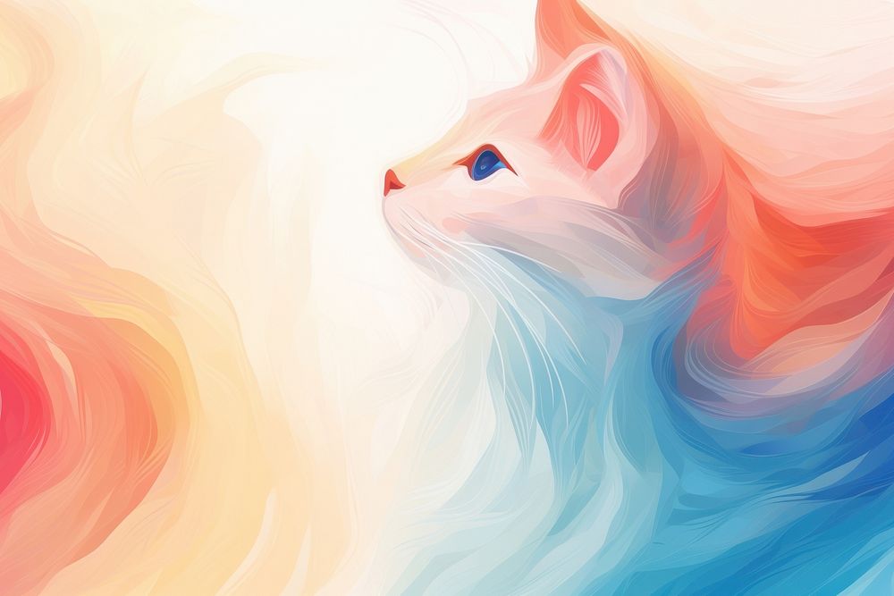 Cat backgrounds abstract mammal.