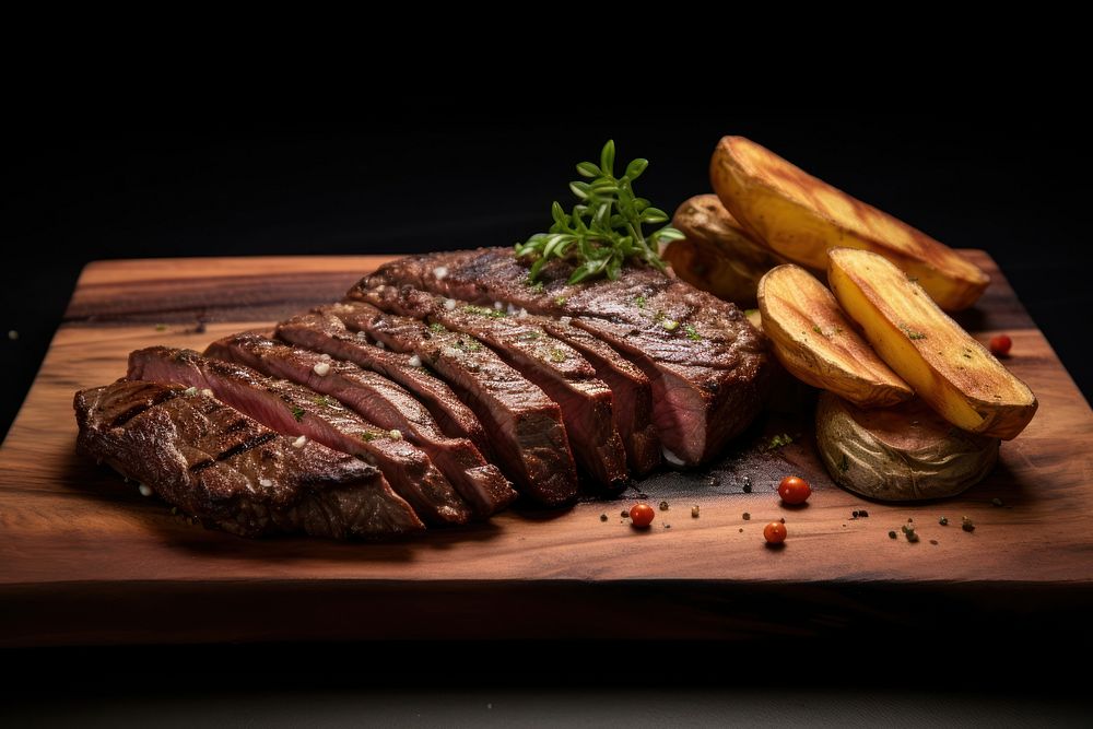 Argentina tradintional steak meat food beef.