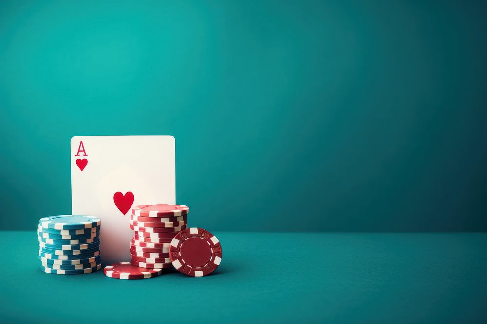 Poker gambling poker cards.
