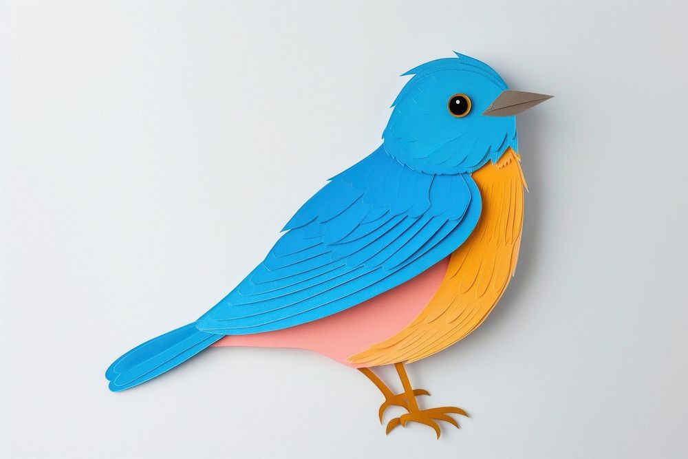 Bird pastel minimal animal beak creativity.