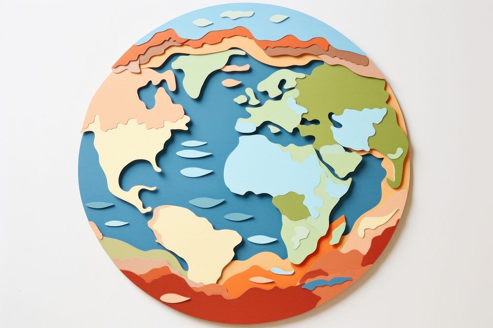 Earth planet craft globe.