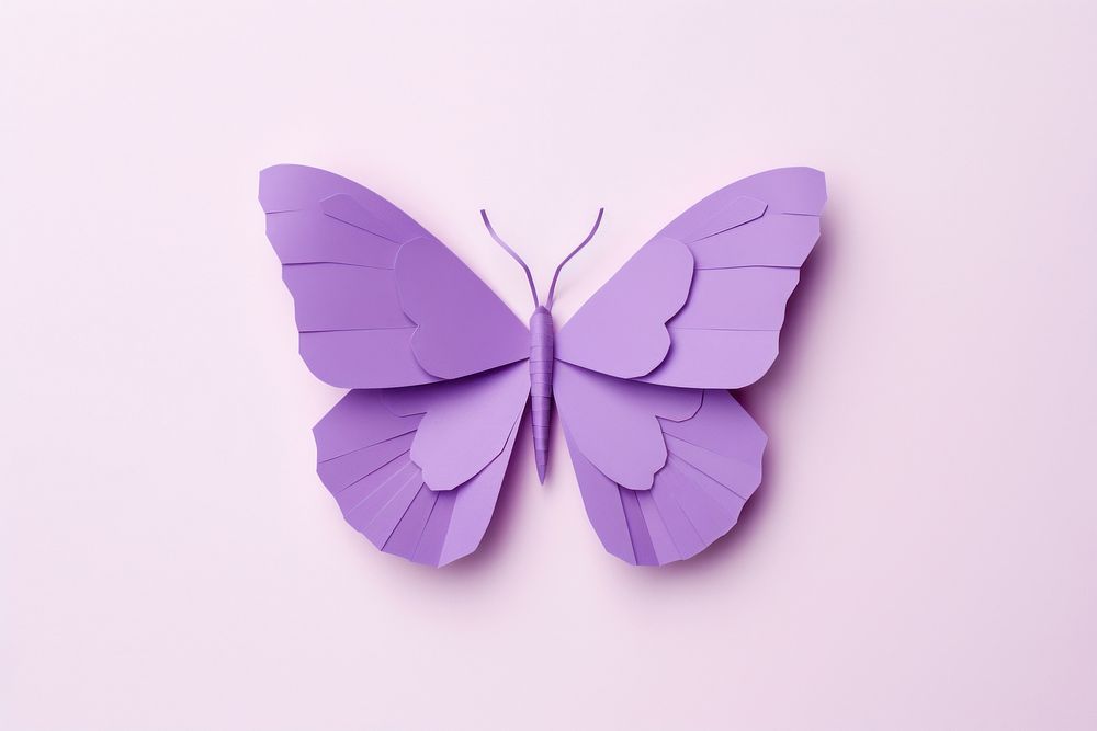 Purple butterfly insect invertebrate creativity.