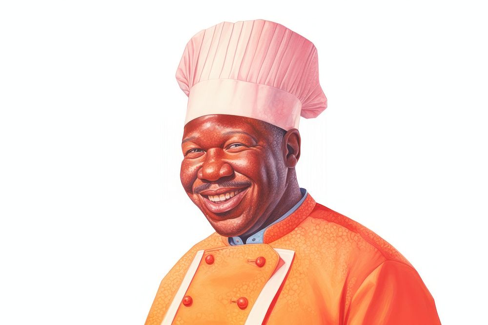 Chef smiling portrait adult smile.