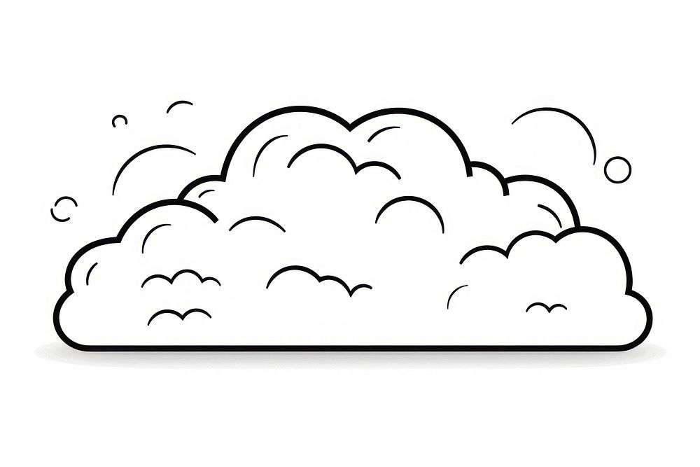 Cloud cloud outdoors sketch.