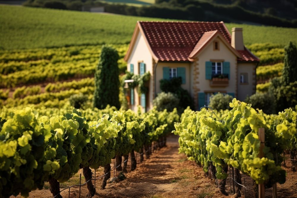 Vineyard vineyard architecture outdoors.