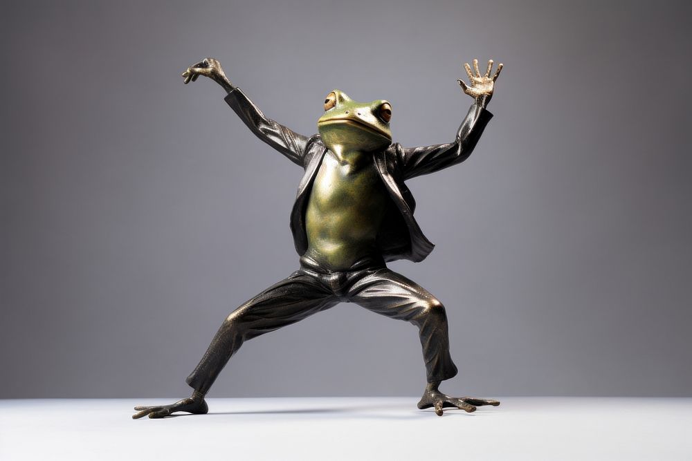 Happy smiling Frog dance frog | Premium Photo - rawpixel