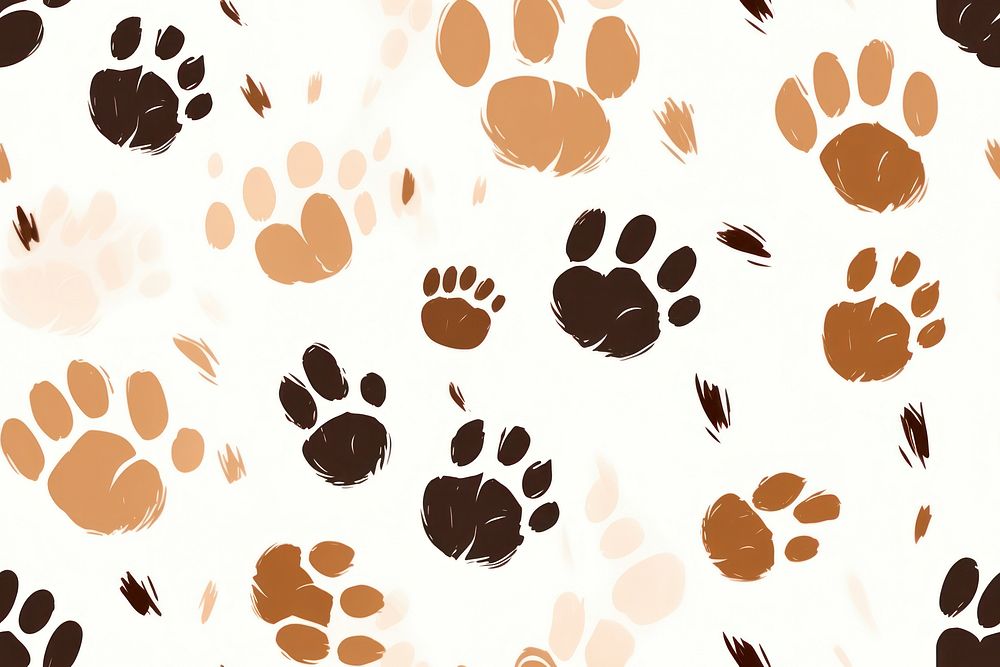 Paw print pattern paw backgrounds.