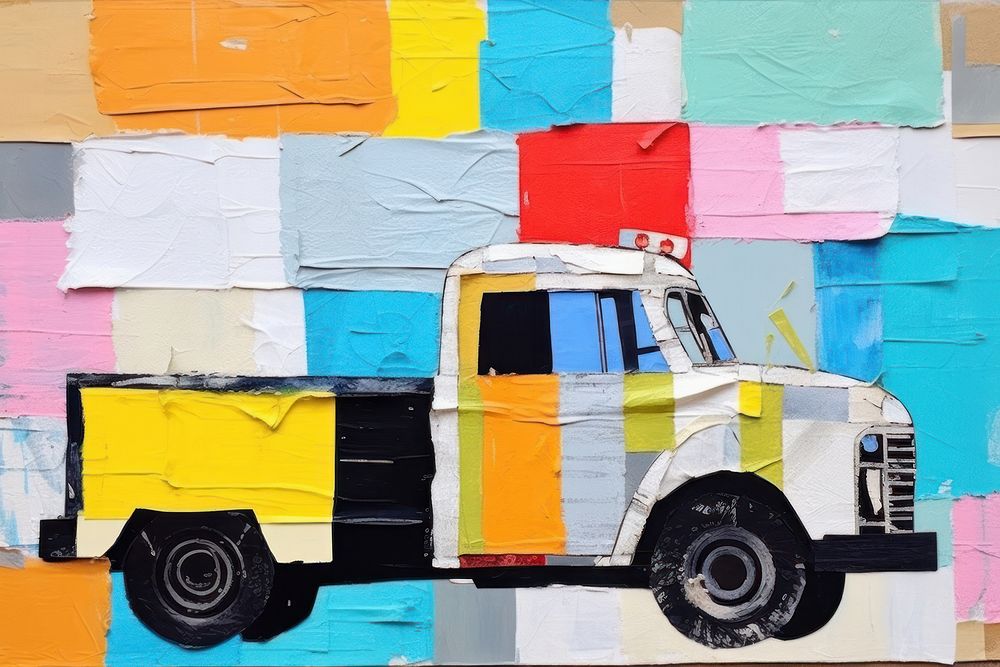 Truck car art painting vehicle. | Premium Photo Illustration - rawpixel