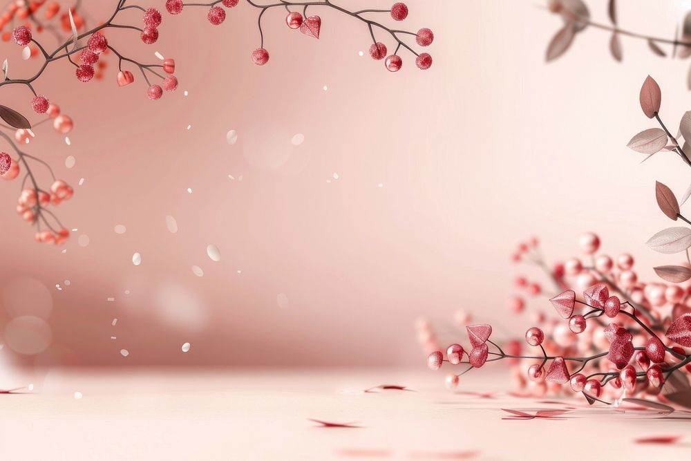 New year minimal background outdoors blossom nature.
