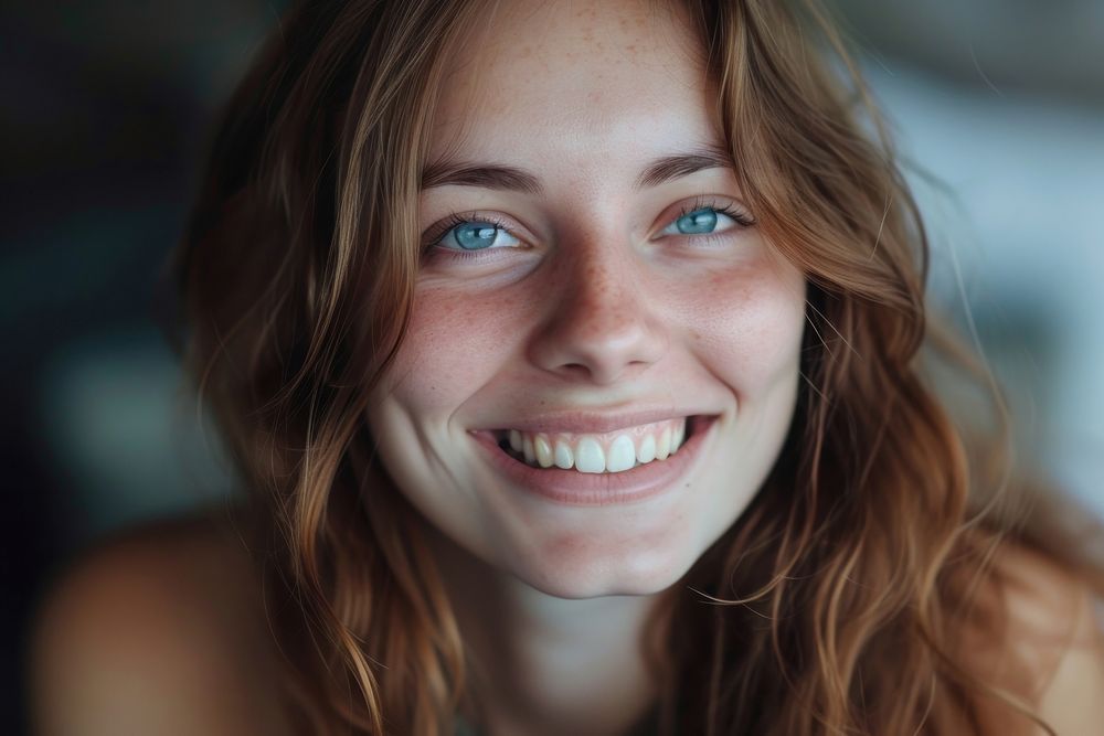 Portrait of smiling woman portrait photography smile.