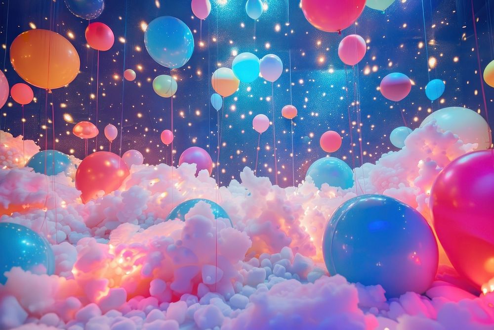 Balloon space room backgrounds outdoors sphere.