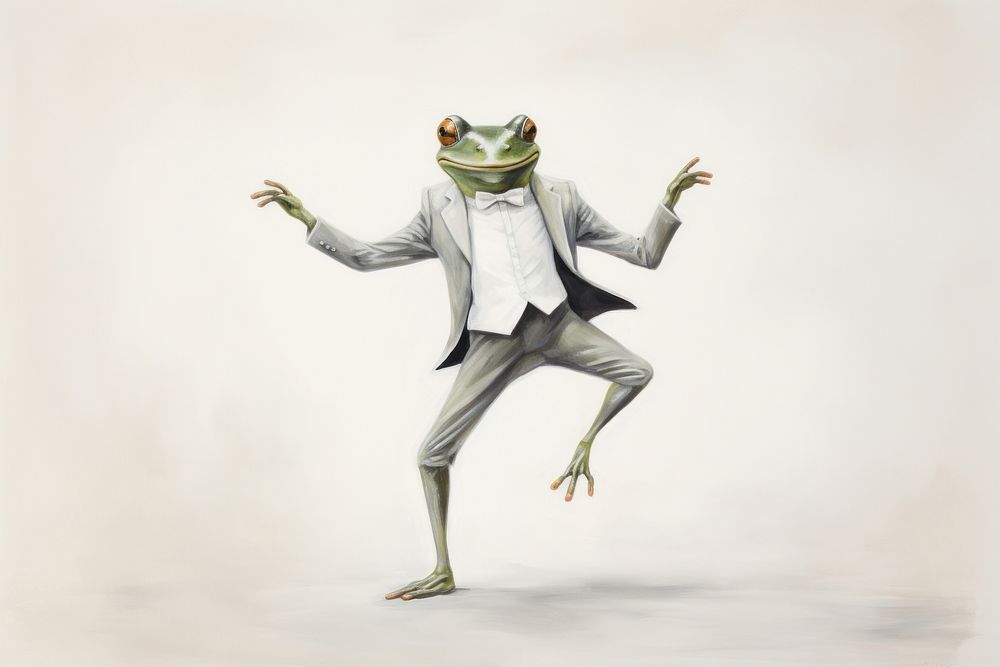 Happy smiling Frog dance frog | Premium Photo Illustration - rawpixel