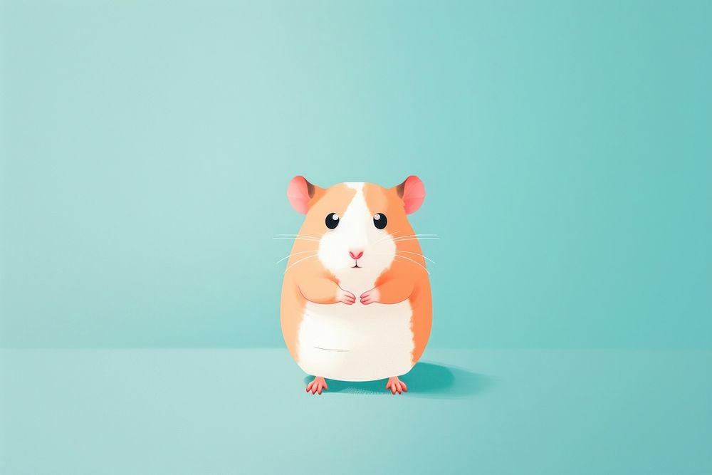 Hamster mammal animal rodent.