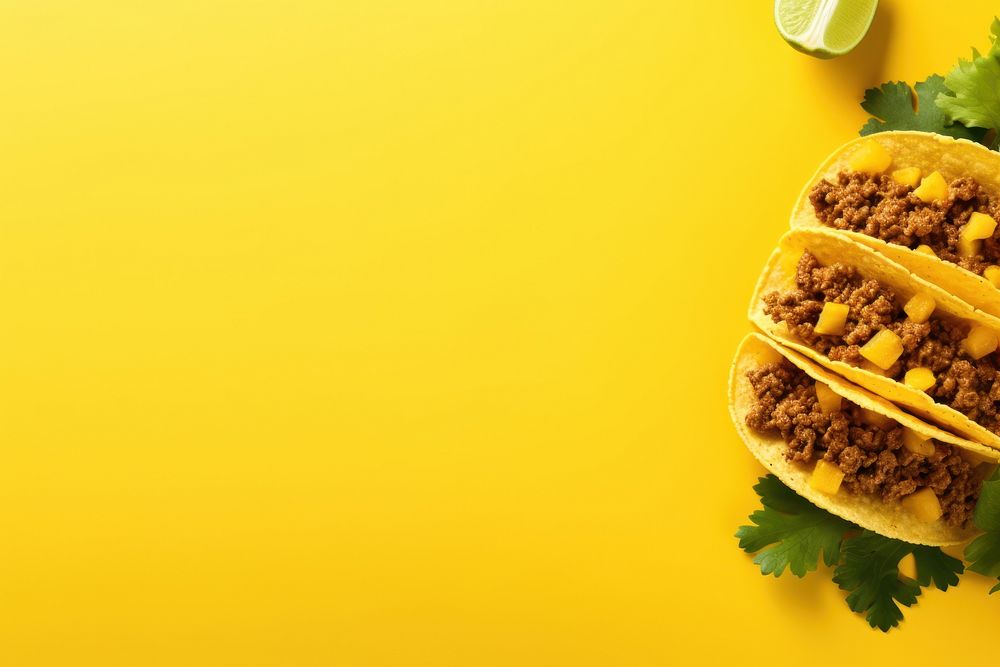 A Taco food taco freshness.