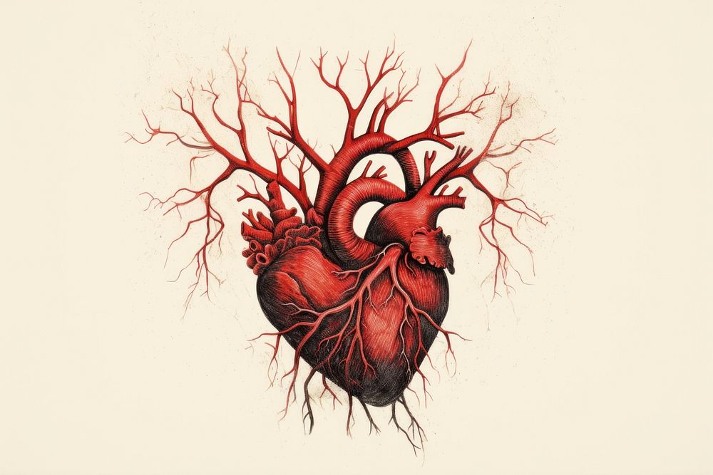 Heart red creativity medical.