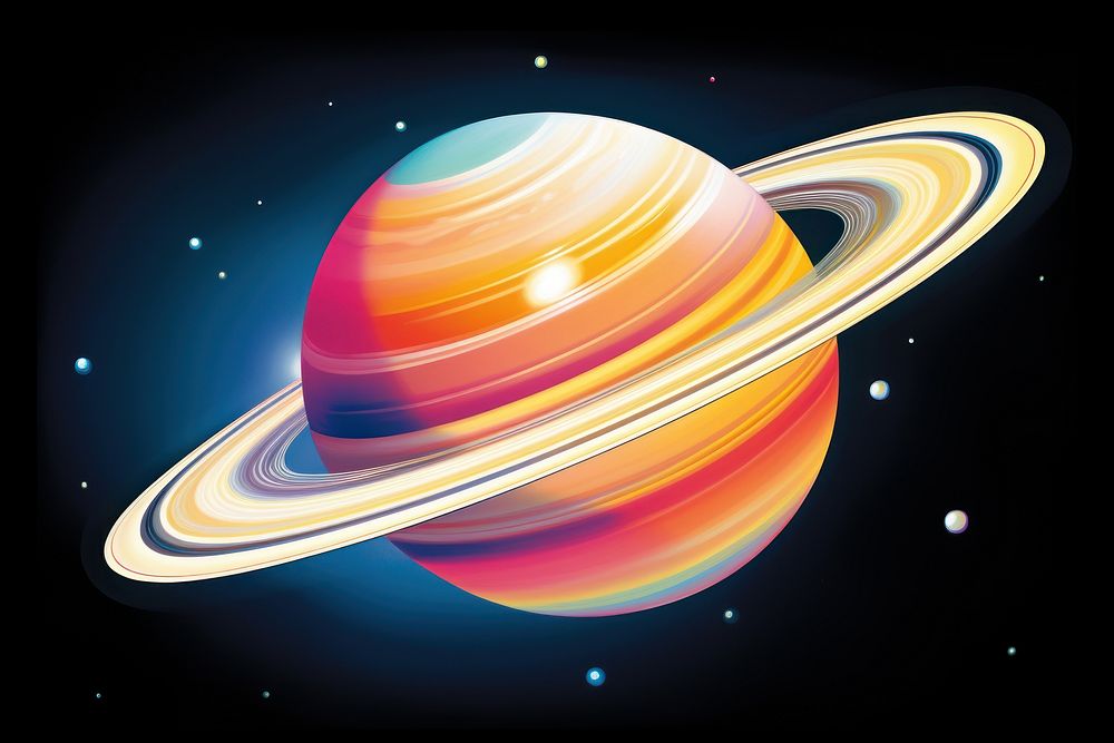 Saturn astronomy universe outdoors.