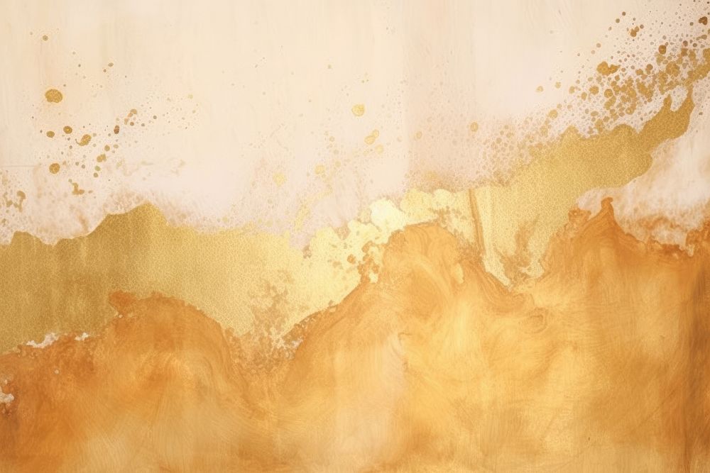 Watercolor gold background gold glitter beige backgrounds.