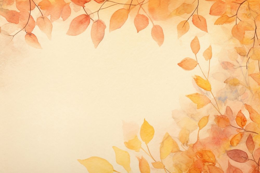 Autumn border background paper backgrounds texture.