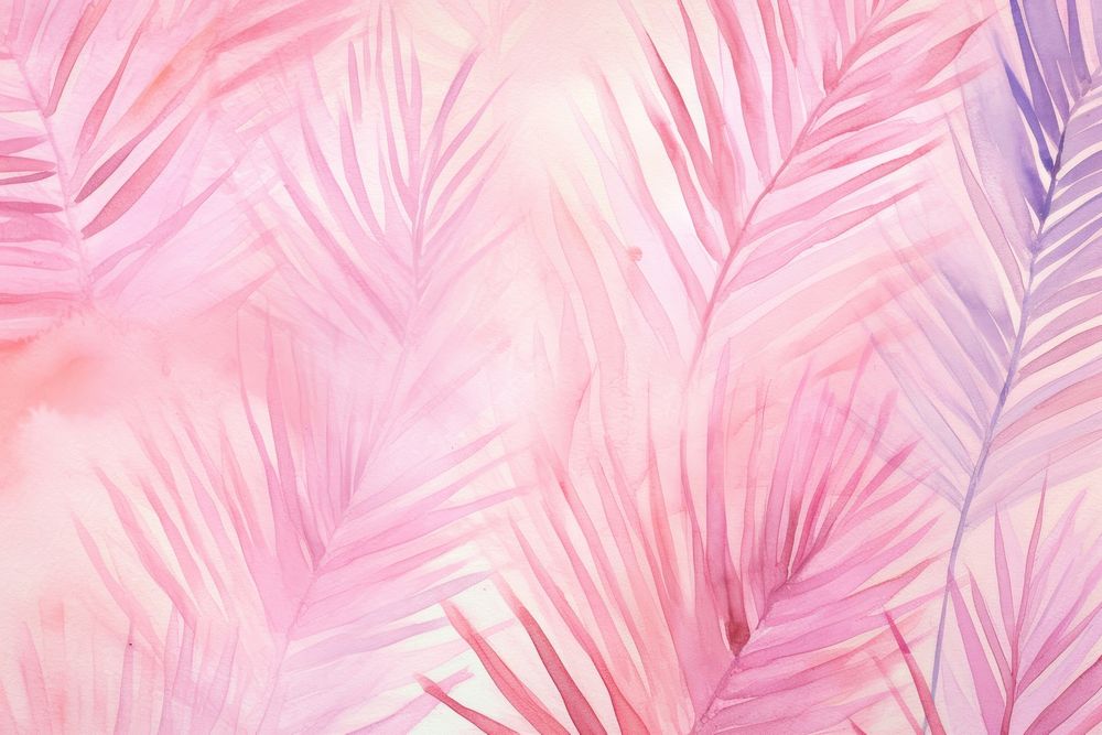 Background pink tropical leaves backgrounds outdoors painting.