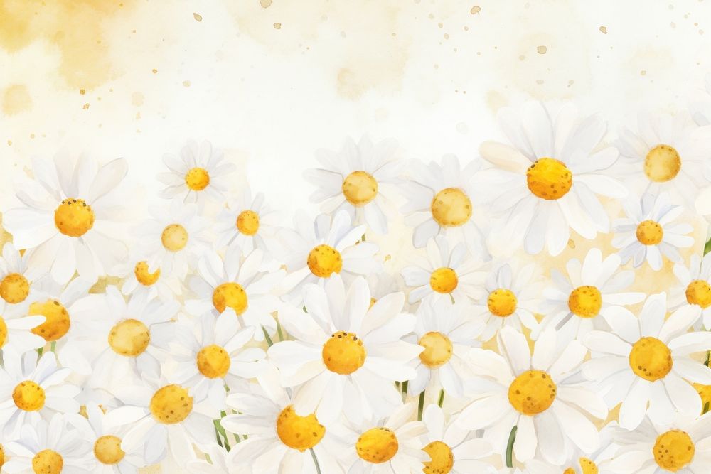 Daisy petals border background backgrounds outdoors flower.