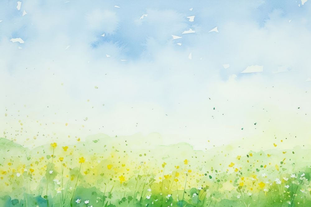 Spring background painting backgrounds outdoors.